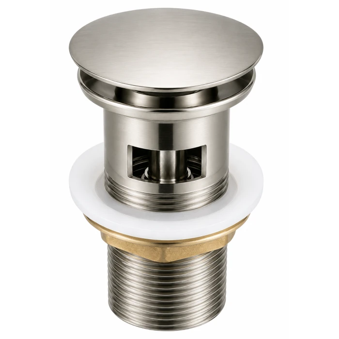 Brass Pop Up Waste with Overflow