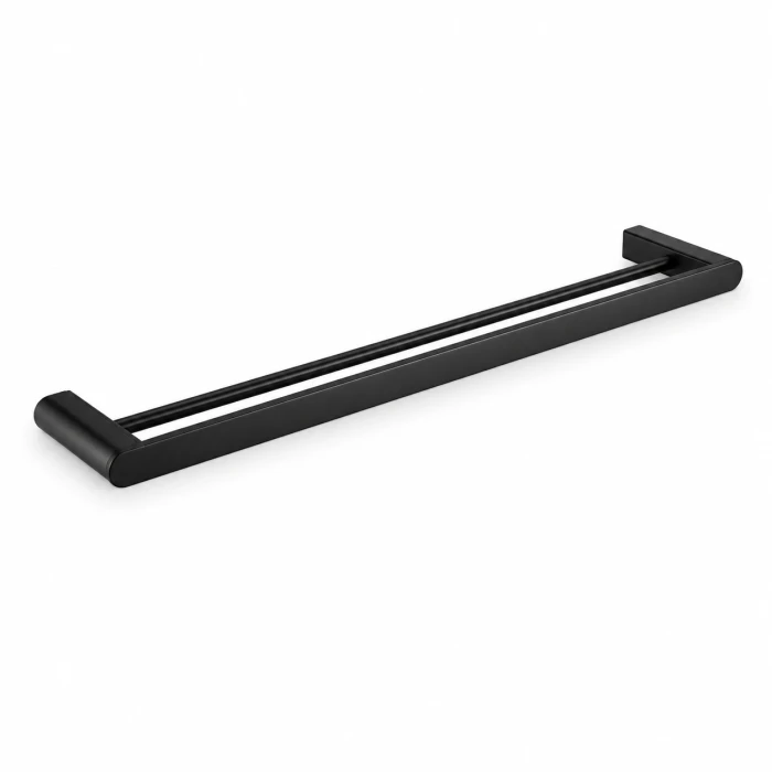 Regio 600mm Premium 304 Stainless Steel Double Towel Rail