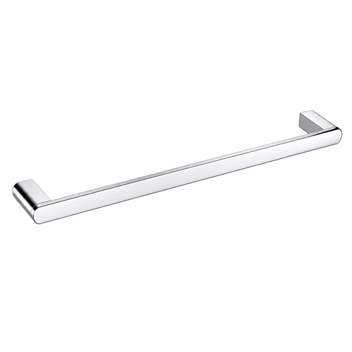Regio 600mm Single Towel Rail | Premium Solid Brass Bathroom Towel Holder