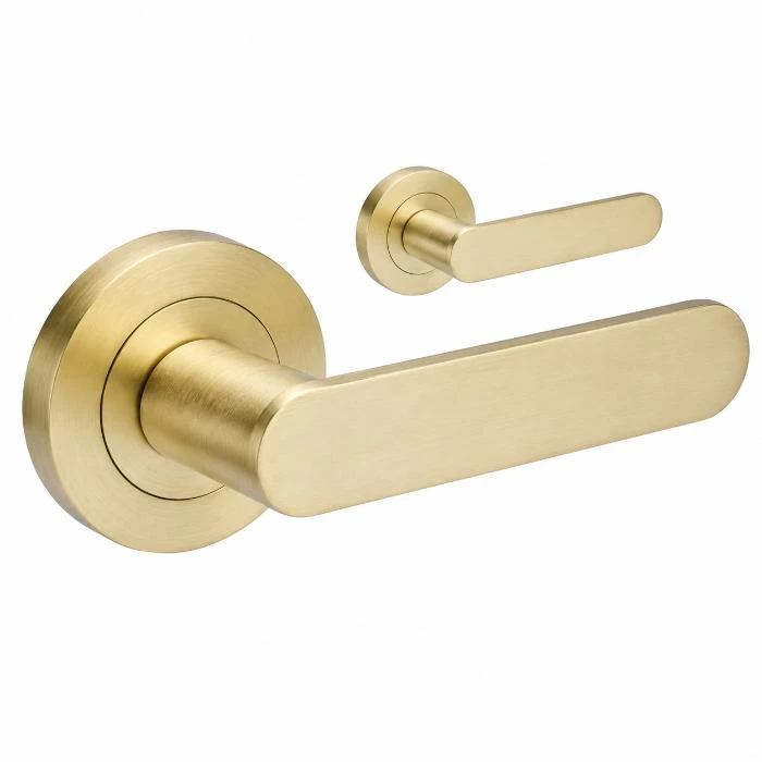 Regio Round Passage Lever Door Handle