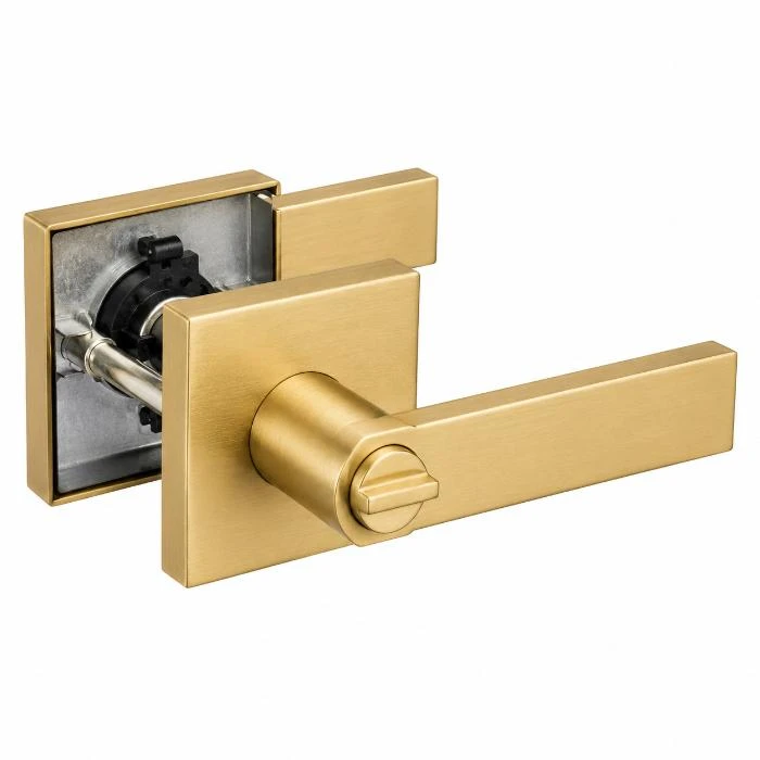 Regio Square Privacy Lever Door Handle